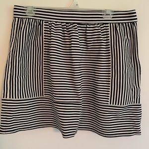 Madewell Striped Skirt